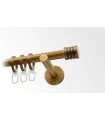patiniertes Messing Ø16 mm - drei Fräser