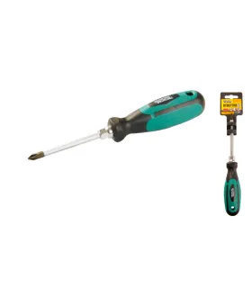 Skrutkovač magnetický MASTERTOOL HEXAGON pozidriv PH1*75 mm 45-8175