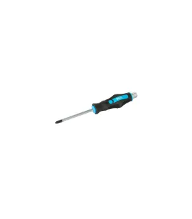 Skrutkovač magnetický MASTERTOOL Pozidriv IMPACT EXTERNAL HEX PH2*100 mm 49-6210