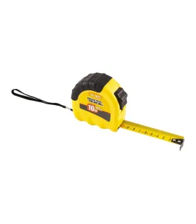 Rollmaßband MASTERTOOL Shiftlock 10 m*25 mm, mit Verriegelung und automatischer Rückführung 62-1025