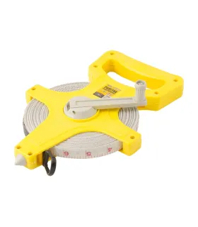 Zvinovací meracie pásmo MASTERTOOL geodetický 50 m*13 mm, sklenené vlákno 66-5013