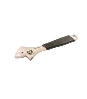 Verstellbarer Schraubenschlüssel MASTERTOOL 250 mm 0 - 30 mm C45/Ni TPR-beschichteter Griff 76-0123