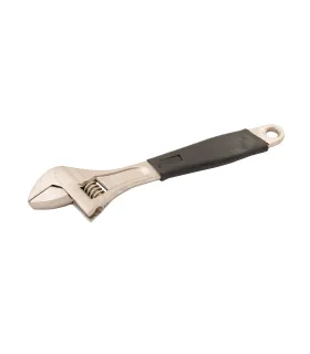 Verstellbarer Schraubenschlüssel MASTERTOOL 300 mm 0 - 35 mm C45/Ni TPR-beschichteter Griff 76-0124