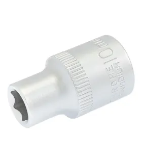 Steckschlüsseleinsatz 6-kant MASTERTOOL 1/2" 10 mm L 40 mm CRV 78-0010