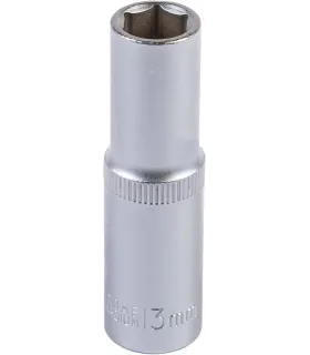 Hlavica nástrčná predĺžená 6-hranná MASTERTOOL 1/2" 13 mm L 78 mm CRV 78-0513