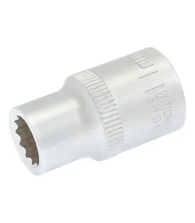 Steckschlüsseleinsatz 12-kant MASTERTOOL 1/2" 11 mm L 40 mm CRV 78-0611