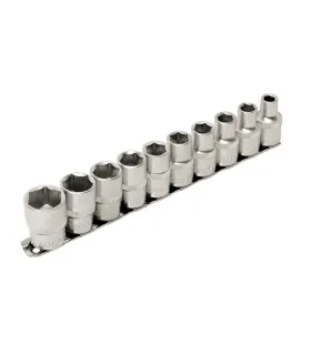 Sada hlavíc nástrčných MASTERTOOL 1/2 " 8-19 mm L 40 mm CRV, 10 ks 78-1210