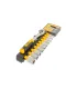 Steckschlüsselsatz MASTERTOOL 1/4" 5-14 mm CrV, Ratsche 72T, 11-teilig 78-1415