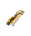 Steckschlüsselsatz MASTERTOOL 1/4" 5-14 mm CrV, Ratsche 72T, 11-teilig 78-1415
