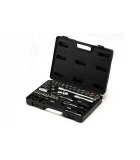 Sada nástrčných hlavíc MASTERTOOL 1/4" - 1/2" CrV račňa 24Т 72 ks 78-7072