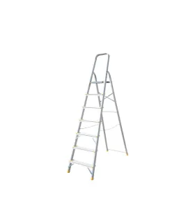 Rebrík schodíkový hliníkový MASTERTOOL 7 stupňov h 1500 mm max 150 kg 79-1107