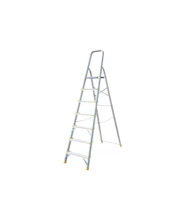 Aluminium-Stufenleiter MASTERTOOL 7 Stufen, Höhe 1500 mm, max. 150 kg, 79-1107