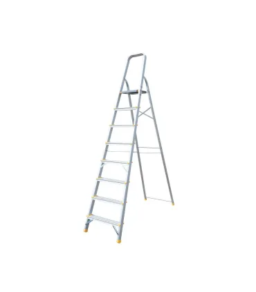 Aluminium-Stufenleiter MASTERTOOL 8 Stufen, Höhe 1720 mm, max. 150 kg, 79-1108