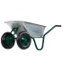 MASTERTOOL Bau- / Gartenschubkarre D-12 85 l / 200 kg, zwei Räder PN 3,5×8 Ø 37 cm 79-9849