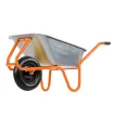 MASTERTOOL Bau- / Gartenschubkarre D-2 100 l / 180 kg, einrädrig PN 4,0×8 Ø 40 cm 79-9852