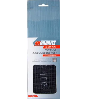 Schleifgitter GRANITE P400 107*280 mm 10 Stück 8-02-400