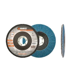 Schleifscheibe GRANITE ZIRCONIA Т29 P40 125*22 mm 8-32-040
