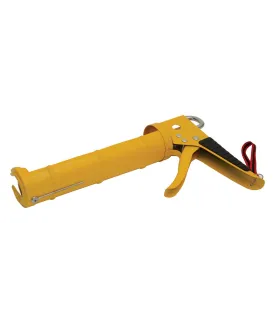 Pištoľ na tmely a chemické malty MASTERTOOL PROFI polootvorená 310 ml/300 mm, rukoväť potiahnutá TPR 80-0235