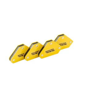 Satz magnetischer Schweißwinkel mini MASTERTOOL 4 kg 45°/90°/135° 4 Stück 81-0204
