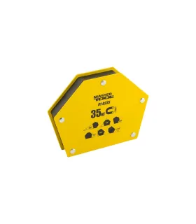 Uholník magnetický na zváranie MASTERTOOL 35 kg 30°/45°/60°/75°/90°/135° 145х110 мм 81-0235