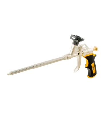 Montageschaumpistole CM18 MASTERTOOL 180 mm Vollmetall, Düse und Dosenaufnahme mit Teflonbeschichtung 81-8676
