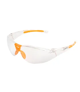 Schutzbrille MASTERTOOL ANTI-SCRATCH, transparent, rutschfeste Füße L-Class 82-0059