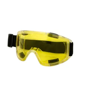 MASTERTOOL ANTI-SCRATCH Schutzbrille gelb, 4 Belüftungsöffnungen, L-Klasse 82-0402