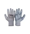 Arbeitshandschuhe MASTERTOOL gestrickt nahtlos mit Nitrilbeschichtung grau 10" 83-0408