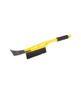Auto kefa na sneh MASTERTOOL so škrabkou na ľad 100 mm YELLOW 520 mm 84-0003