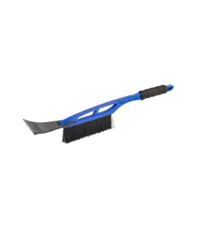 Auto kefa na sneh MASTERTOOL so škrabkou na ľad 100 mm BLUE 520 mm 84-0004