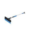 Schneebürste MASTERTOOL mit Eiskratzer 100 mm, Fensterabzieher, Teleskop-Aluminiumstiel 950-1520 mm, drehbar 84-