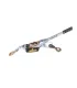 Handseilwinde MASTERTOOL 4T, Stahlseil 5 mm*2,3 m, 2 Haken 86-8022