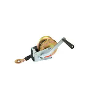Handkurbel-Seilwinden MASTERTOOL Textilband 8 m 454 kg 86-8245