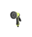 Sprühpistole MASTERTOOL mit 7 Funktionen 1/2" Kunststoff TPR-Beschichtung 92-9304
