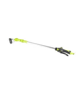 Striekacia pištoľ s teleskopickou tyčou MASTERTOOL BULAVA 10 funkcií 710 - 1060 mm kovové/TPR povlak 92-9321