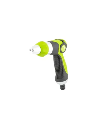 Gartenbrause MASTERTOOL regulierbar 1/2" Metall/TPR-Beschichtung 92-9343