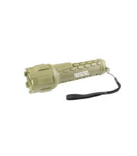 Baterka ručná MASTERTOOL s ochranou proti vlhkosti 1W CREE LED, 120 Lum/6500K, 120 m, IP66, 2xAA, PP/PVC 94-0802