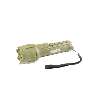 Taschenlampe MASTERTOOL feuchtigkeitsgeschützt 1W CREE LED, 120 lm/6500K, 120 m, IP66, 2xAA, PP/PVC 94-0802