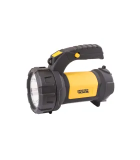 Baterka ručná MASTERTOOL 2-in-1 s otočnou rukoväťou 360°, 4 funkcie, 3W CREE LED/3W COB LED, 200 Lum/7000K, 150 m, IP 44 4xAA, A
