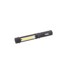 Baterka magnetická MASTERTOOL ručná 1W LED/1W COB LED, 90 Lum/ 6500K, 50 m, 3xAAA, ABS 94-0806