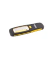Magnetische Taschenlampe MASTERTOOL mit Federung 3W COB LED, 150 lm/6500K, 10 m, 3xAA, ABS 94-0807