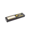 Magnetische Taschenlampe MASTERTOOL mit Federung 4*0,4W LED/3W COB LED, 150 lm/8000K, 10 m, 3xAAA, ABS 94-0808
