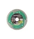 Diamant-Trennscheibe WERTVOLL TURBO 125*2,4 mm 0,24, Segmenthöhe 8 mm, Adapter 22,2-20 mm 12250 U/min DM-2125
