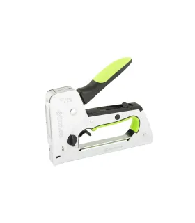 Klammerpistole TRIGGERTSHOT WERTVOLL 3-in-1 Spohnen R53 4-14 mm/Stifte mit und ohne Kopf 14 mm, ummantelte TPR-Griff