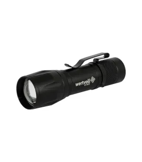 Aufladbare Taschenlampe WERTVOLL 3 Funktionen, verstellbare 1W LED/1W COB LED, 100 Lumen/8000K, 50 m, USB, Li-ion800 mAh, AL RX-