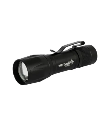 Aufladbare Taschenlampe WERTVOLL 3 Funktionen, verstellbare 1W LED/1W COB LED, 100 Lumen/8000K, 50 m, USB, Li-ion800 mAh, AL RX-