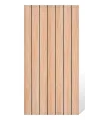 selbstklebende Wandfliese PSD-0014 Lamella 3D 60x30cm Holzoptik (4 Stück / 0,72 m2)