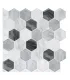 Pvc obkladový umývateľný panel 3d P0001 48.5 x 96 cm
