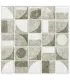 Pvc obkladový umývateľný panel 3d P0001 48.5 x 96 cm