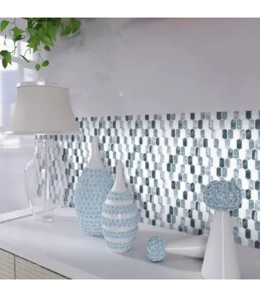 Pvc obkladový umývateľný panel 3d P0001 48.5 x 96 cm